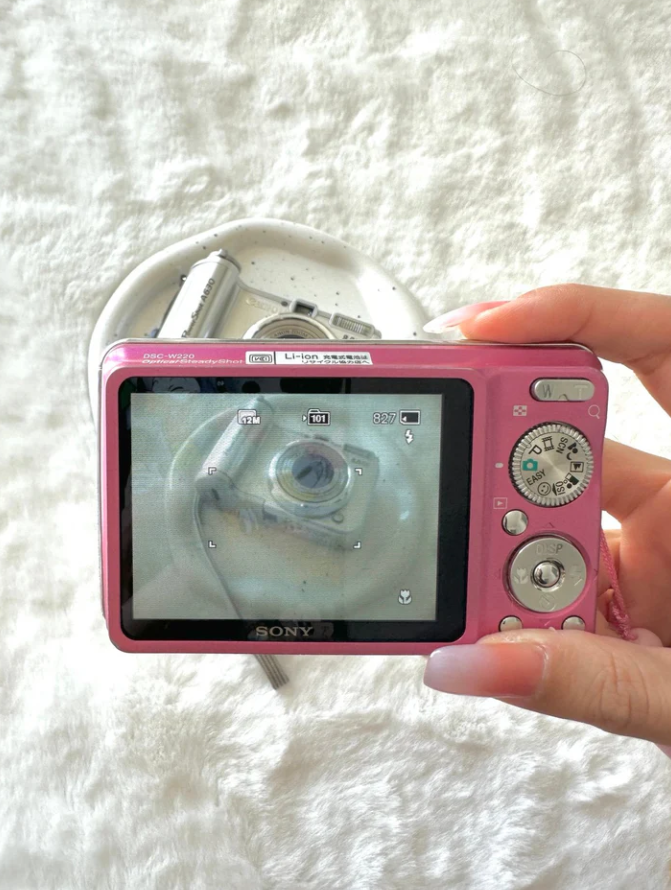 Pre-Owned Sony Pink Cyber-shot DSC-W220 Digital Camera