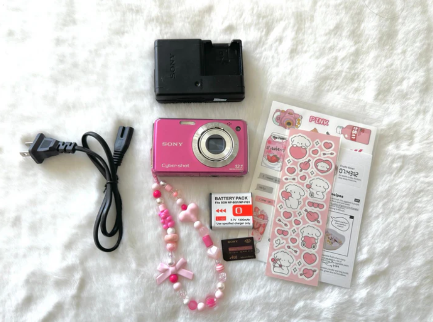 Pre-Owned Sony Pink Cyber-shot DSC-W220 Digital Camera